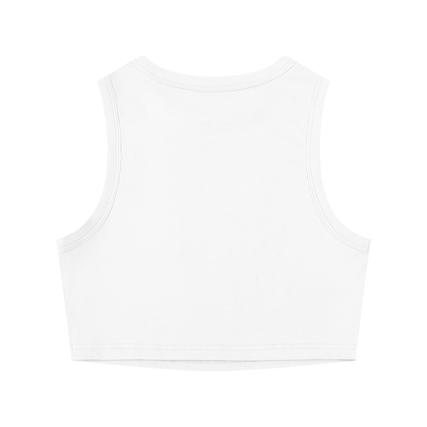 ‘deadly’ women’s tight crewneck crop tank top