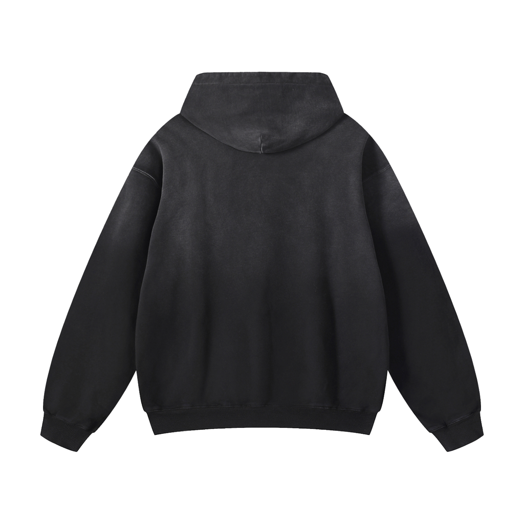 ‘salish’ pəq heavyweight sunfade oversized hoodie