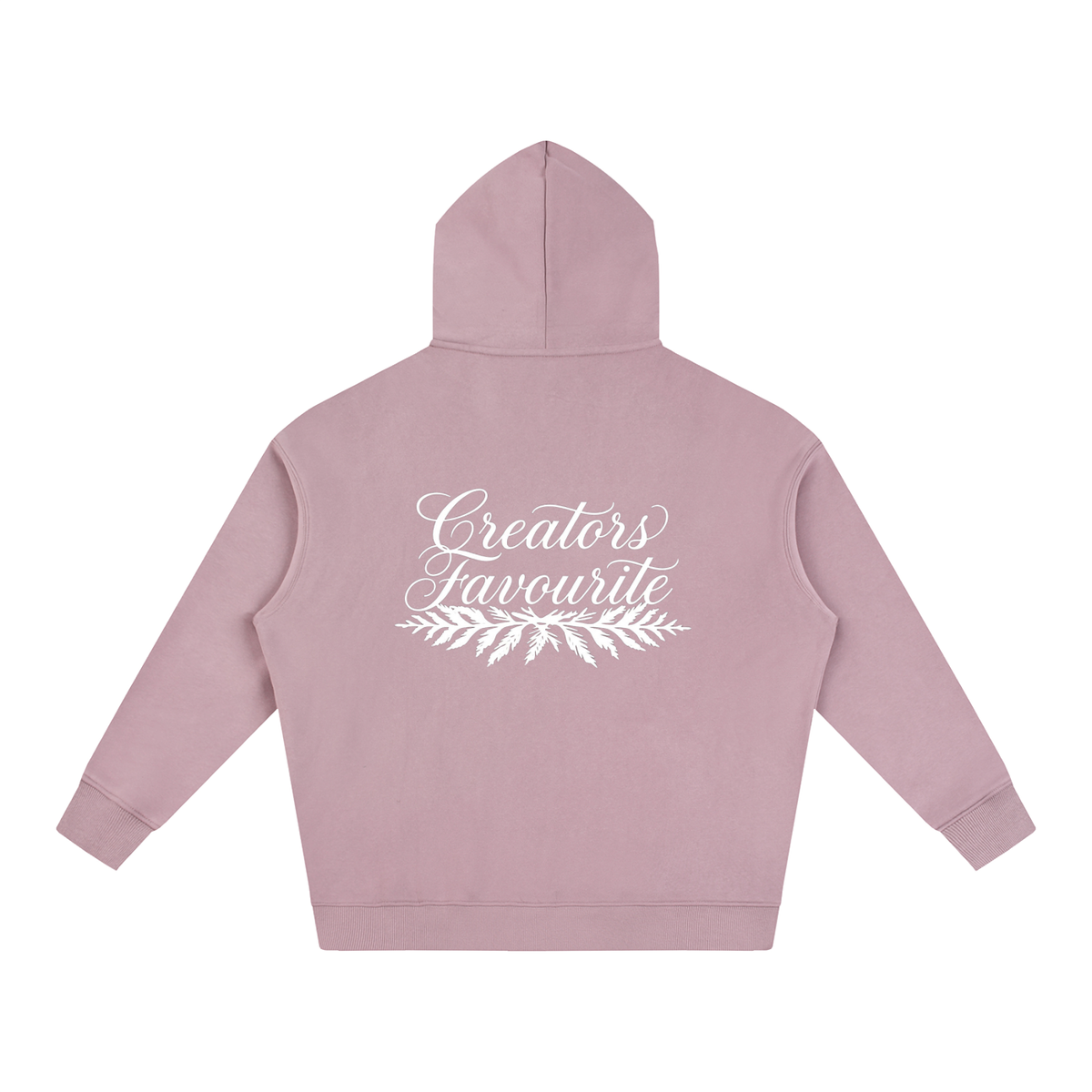 ‘creators favourite’ oversized fleece hoodie